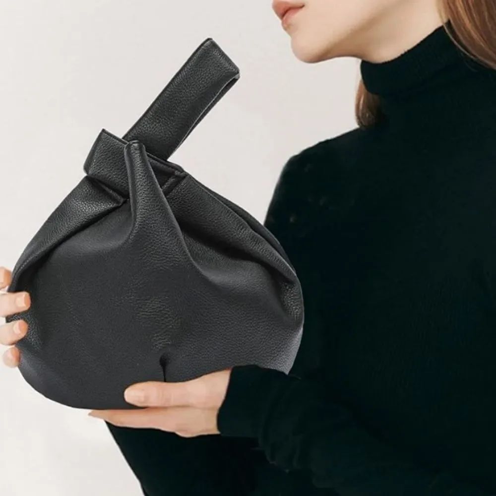 The DROP Black Faux Leather Avalon Amazon Influencer Mini Bag